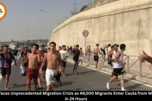Spain Migration Crisis: 49,000 Migrants Enter Ceuta from Morocco in 24 Hours