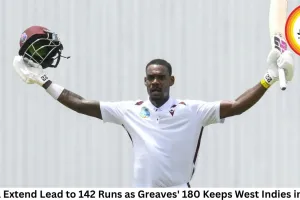 Sri Lanka Extend Lead to 142 Runs as Greaves' 180 Keeps West Indies in Contest