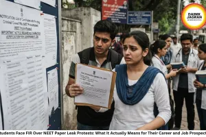 Students Face FIR Over NEET Paper Leak Protests: What It Actually Means for Their Career and Job Prospects