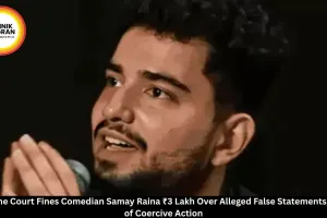 Supreme Court Fines Samay Raina ₹3 Lakh Over False Statements in Disability Remarks Case