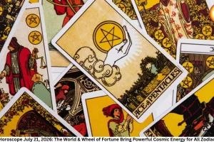 Tarot Horoscope July 21, 2026: The World & Wheel of Fortune Bring Powerful Cosmic Energy for All Zodiac Signs
