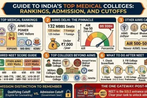 Top Medical Colleges in India After AIIMS: NEET Cutoffs and Rankings Explained