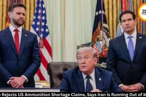 Trump Denies US Ammunition Shortage, Claims Iran Is Running Out of Missiles