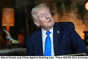 Trump Warns Russia and China Against Backing Iran: 'There Will Be Dire Consequences'