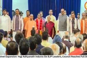 UP Cabinet Expansion: Yogi Adityanath Inducts Six BJP Leaders, Council Reaches Full Strength