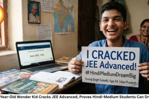 UP’s 14-Year-Old Wonder Kid Cracks JEE Advanced, Proves Hindi-Medium Students Can Dream Big