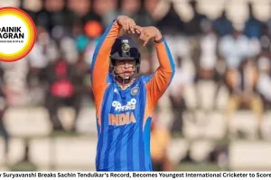 Vaibhav Suryavanshi Breaks Sachin Tendulkar's Record, Becomes Youngest International Cricketer to Score a Fifty