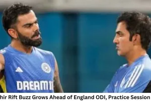 Virat Kohli-Gautam Gambhir Rift Buzz Grows Ahead of England ODI, Practice Session Sparks Fresh Speculation