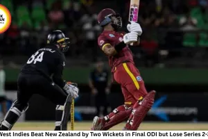 West Indies Beat New Zealand by Two Wickets in Final ODI but Lose Series 2-3