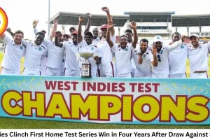 West Indies Clinch First Home Test Series Win in Four Years After Draw Against Sri Lanka