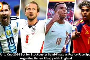 World Cup 2026 Semi-Finals: France vs Spain, Argentina vs England Set for Final Four Clash