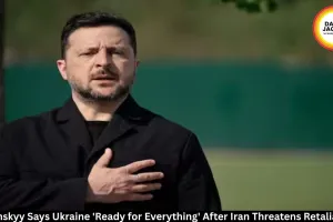 Zelenskyy Says Ukraine Ready for Everything After Iran Threatens Retaliation