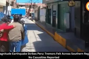 Peru Earthquake: 6.7-Magnitude Quake Strikes Southern Region, Tremors Felt in Ica