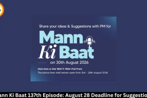 Mann Ki Baat: August 28 Last Date to Send Suggestions for PM Modi’s 137th Episode