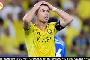 Al-Nassr Down To 10 Men After Bento Red Card vs Al-Ettifaq