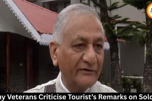 Army Veterans Criticise Tourist’s Remarks on Soldiers