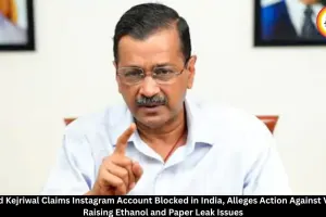 Arvind Kejriwal Claims Instagram Account Blocked in India, Alleges Meta Action