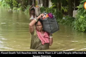 Assam Floods: Death Toll Reaches 100, Over 1.37 Lakh People Affected