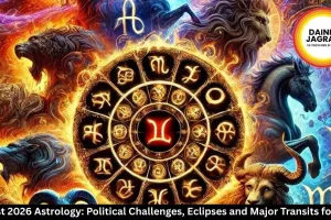August 2026 Astrology: Solar Eclipse, Planetary Transits and Political Predictions for India