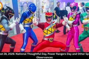 August 28, 2026: National Thoughtful Day and Other Observances