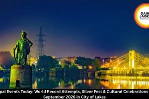 Bhopal Events Today 1 September 2026 | World Record Attempts at DB City Mall & Silver Fest