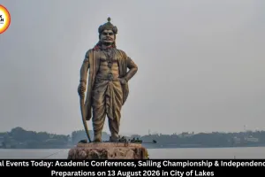 Bhopal Events Today 13 August 2026 | Conferences, Sailing & Independence Day Prep