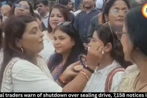 Bhopal Traders Protest Sealing Drive, 7,158 Notices Issued