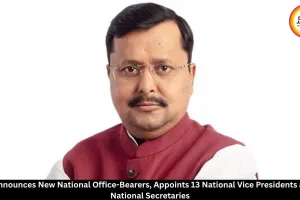 BJP Announces New National Office-Bearers: Full List of Key Appointments
