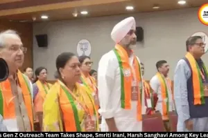  BJP Gen Z Outreach Team: Smriti Irani, Harsh Sanghavi Named