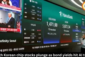  South Korean Chip Stocks Plunge as AI Spending Concerns Rise