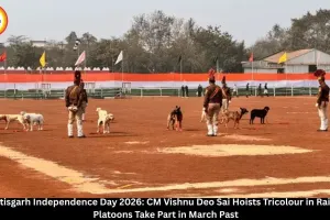 Chhattisgarh Independence Day 2026: CM Vishnu Deo Sai Hoists Tricolour in Raipur