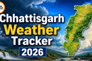 Chhattisgarh Weather Tracker 2026: Heavy Rain, Lightning Alert Across State