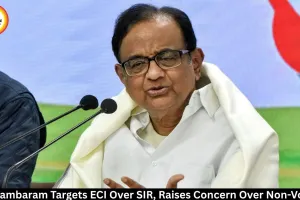 Chidambaram Targets ECI Over SIR, Raises Voter Concerns
