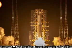 China Long March 7A Rocket Explodes 85 Seconds After Launch, ChinaSat 4B Destroyed