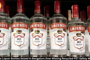 Diageo Liquor Bottles Seized in Bengaluru Over Missing Recycled-PET Markings