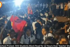 Durg School Protest: 400 Students Block Road Over Teacher Shortage