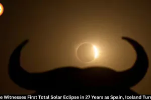 Europe Witnesses First Total Solar Eclipse in 27 Years in Spain, Iceland