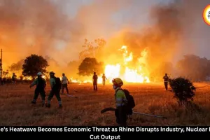 Europe Heatwave 2026: Rhine Disruption, Nuclear Cuts and Economic Impact