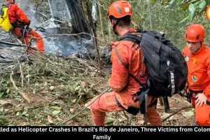 Brazil Helicopter Crash: Four Killed in Rio de Janeiro's Tijuca National Park