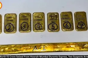 ₹2 Crore Gold Seized From Howrah-Mumbai Duronto Express, 2 Arrested
