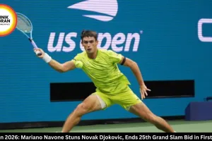 US Open 2026: Mariano Navone Stuns Novak Djokovic, Ends 25th Grand Slam Bid in First Round