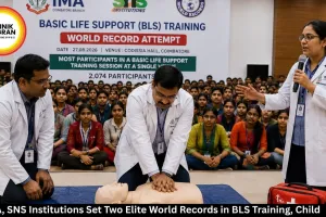 IMA, SNS Institutions Set Two Elite World Records in BLS Training, Child Safety Awareness