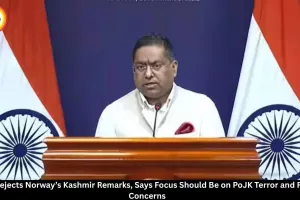 India Rejects Norway’s Kashmir Remarks, Raises PoJK Terror and Rights Concerns