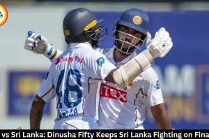 India vs Sri Lanka: Dinusha Fifty Keeps Sri Lanka Fighting
