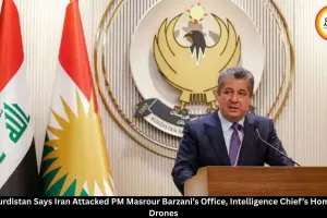Iraqi Kurdistan Says Iran Attacked Masrour Barzani’s Office With Drones