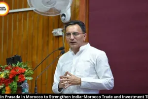 Jitin Prasada's Morocco Visit: India–Morocco Trade in Focus