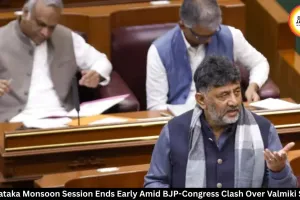 Karnataka Monsoon Session Ends Early Amid Valmiki Scam Row
