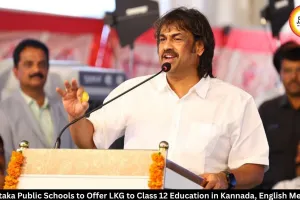 Karnataka Public Schools to Offer LKG to Class 12 in Kannada, English