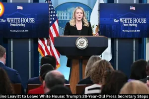 Karoline Leavitt to Leave White House: Trump’s 28-Year-Old Press Secretary Steps Down