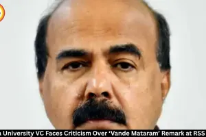 Kerala University VC Mohanan Kunnummal Faces Criticism Over Vande Mataram Remark